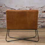 Tower Living Fauteuil 'Rodeo' - Leder Rust