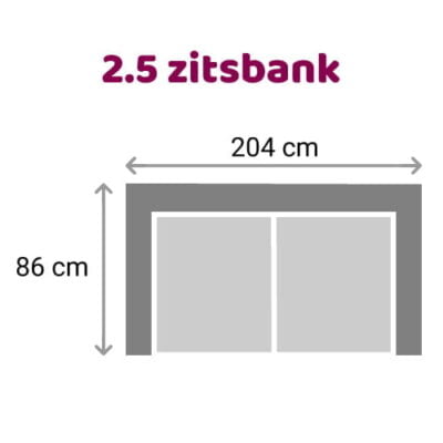 Zittz Angela Bank 2,5 zits