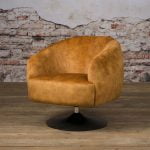 Fauteuil Barga - Stof Velvet Bliss 13 gold