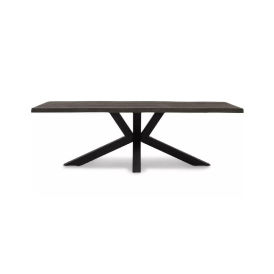 Tower Living Eetkamertafel Sovana Live Edge Black 2