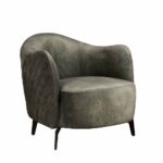 Tower-Living-Fauteuil-Bondo-Stof-Bliss-20-Dark-Green