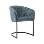 Tower Living Eetkamerstoel Pellaro - Stof Adore Grey Blue 31