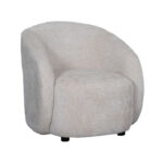 LABEL51 - Fauteuil Alby - Stof Naturel Elite