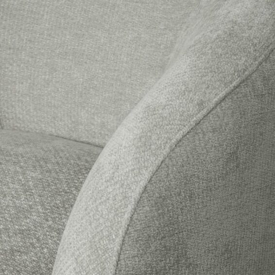 LABEL51 - Fauteuil Alby - Stof Naturel Elite Zonder Poten Details