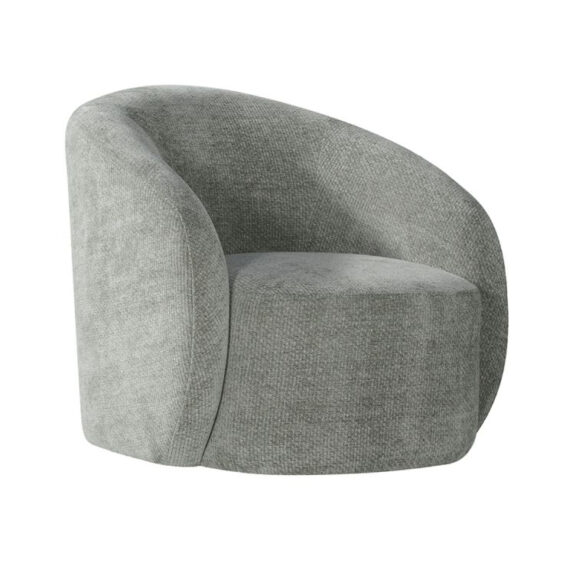 LABEL51 - Fauteuil Alby - Stof Stone Elite Zonder Poten