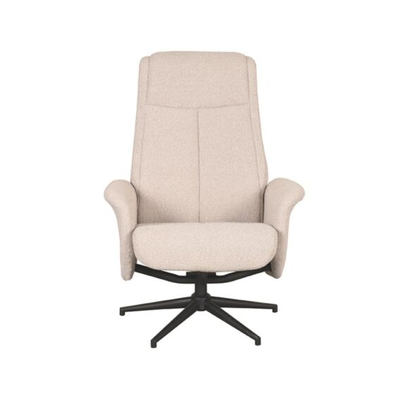 LABEL51 Relaxfauteuil Bergen 77x76x105 Cm Naturel Touch Voorkant V2