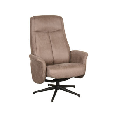 LABEL51-Relaxfauteuil_Bergen_77x76x105_Cm_Taupe_Micro_Suede_Perspectief_360