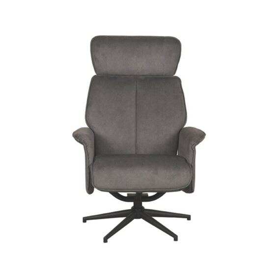 LABEL51 - Relaxfauteuil_Verdal_77x79x109_cm_Antraciet_Cosmo_Voorkant_v2