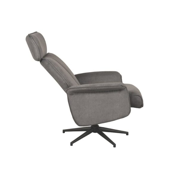 LABEL51 - Relaxfauteuil_Verdal_77x79x109_cm_Antraciet_Cosmo_Zijkant2_v2