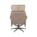 LABEL51 - Relaxfauteuil_Verdal_77x79x109_cm_Taupe_Micro_Suede_Achterkant_v2