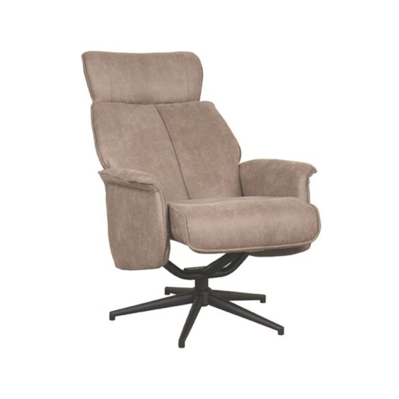 LABEL51 - Relaxfauteuil_Verdal_77x79x109_cm_Taupe_Micro_Suede_Perspectief2_v2