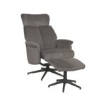 LABEL51 - Relaxfauteuil_Verdal_Hocker_77x79x109_cm_Antraciet_Cosmo_Perspectief2_v2