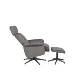 LABEL51 - Relaxfauteuil_Verdal_Hocker_77x79x109_cm_Antraciet_Cosmo_Perspectief_Zijkant2_v2