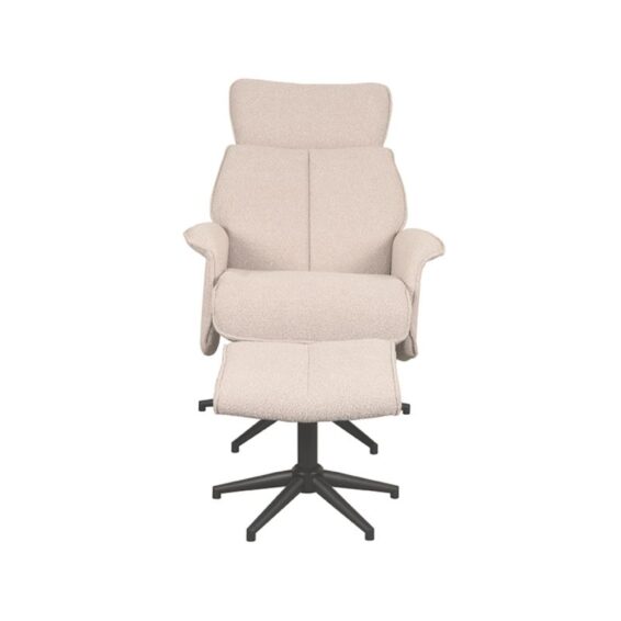 LABEL51 - Relaxfauteuil_Verdal_Hocker_77x79x109_cm_Naturel_Touch_Voorkant2_v2