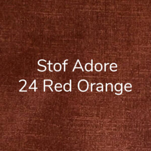 Stof Adore 24 Red Orange