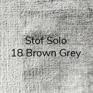 Stof Solo 18 Brown Grey