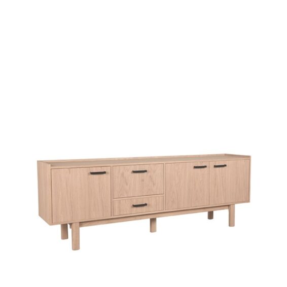 LABEL51 - Dressoir_Cali_220x45x77cm_Naturel_Perspectief1