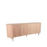 LABEL51 - Dressoir_Oliva_220x47x85_Cm_Naturel_Eiken_Perspectief