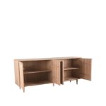 LABEL51 - Dressoir_Jule_200x49x87_Cm_Naturel_Eikenhout_Perspectief2