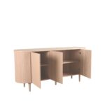 LABEL51 - Dressoir_Oliva_180x47x85_Cm_Naturel_Eikenhout_Perspectief2_1