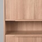 LABEL51 - Hoge_Kast_Jule_110x49x158_Cm_Naturel_Eikenhout_Detail