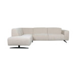 LABEL51 Loungebank Ottoman Rodano Links Stof Naturel Elite