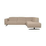 LABEL51 Loungebank Ottoman Rodano Rechts Stof Clay Elite (2)