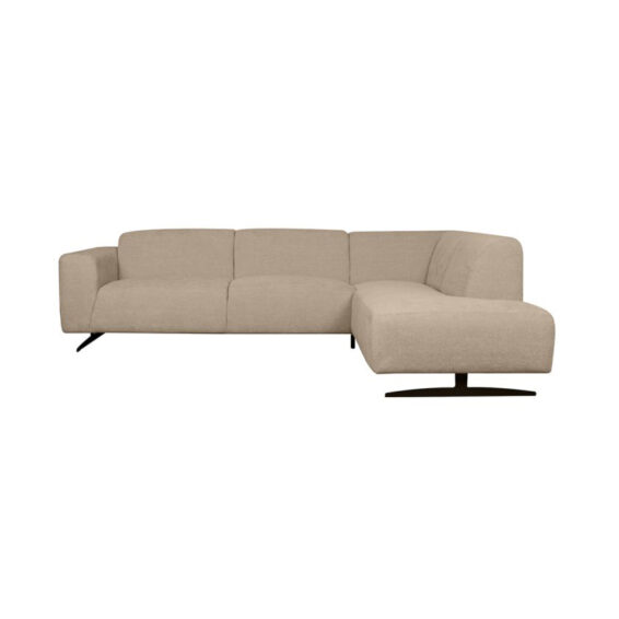 LABEL51 Loungebank Ottoman Rodano Rechts Stof Clay Elite (2)