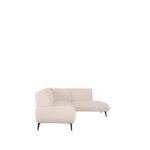 LABEL51 Sofa Pesaro 2 5 Seater Ottomane Naturel Touch Zijkant V2