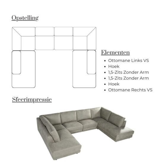 LABEL51-U-Bank-Tivoli-362-cm-Microvezel-Dalton-Taupe-5-Opstelling.jpg