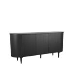 LABEL51 - Dressoir_oliva_180x47x85_cm_zwart_eikenhout_perspectief